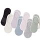 thumbnail image 1 of 7 Uds. Calcetines invisibles finos para mujer, forro de nailon y algodón, calcetines invisibles antideslizantes de corte bajo para zapatos planos, paquetes de zapatillas de barco brillar Electrónica, 1 of 5