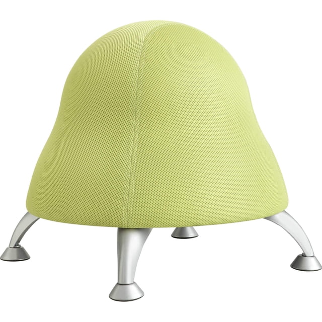 Pemberly Row Fauteuil-Ballon à Profil Bas Rembourré en Vinyle, Couleur Pomme Sure