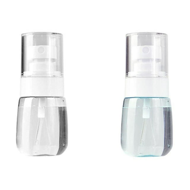 Paquete de 2 botellas pulverizadoras de 30ml, botellas pulverizadoras de líquido duraderas y recargables portátiles de plástico transparente para maquillaje de viaje, Fontainebleau