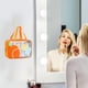 thumbnail image 4 of Bolsa de almacenamiento impermeable esmerilada de PU, bolsa de cosméticos portátil de viaje de gran capacidad, 4 of 5