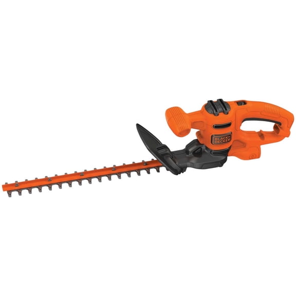 BLACK DECKER Electric Hedge Trimmer 16 In. Dual-Action Blade, Lightweight, Corded