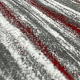 thumbnail image 3 of Luxe Weavers Victoria Collection 9085 Red 2x7 Abstract Area Rug, 3 of 9