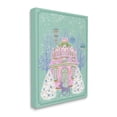 thumbnail image 3 of Stupell Industries Vintage Pastel Holiday Reindeer Graphic Art Gallery Wrapped Canvas Print Wall Art, Design by Melissa Wang, 3 of 7