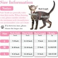 thumbnail image 3 of Breathable Cat Onesie for Cats After Surgery Spay Neuter, Cat Recovery Suit for Abdominal Wounds or Skin Diseases, Anti Licking Cat Cone Alternative, Professional Pet Surgery Recovery Shirt, 3 of 6