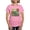 Pink, variant on CafePress - Teaching The Visually Impaired Pop Art Women's Dar - Women's Traditional Fit Dark T-Shirt