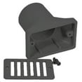 thumbnail image 3 of AquaStar GDD105 2" x 4" Gutter Deck Drain - Dark Gray, 3 of 3