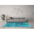 thumbnail image 3 of Ahgly Company Indoor Rectangle Persian Light Blue Bohemian Area Rugs, 8' x 12', 3 of 4