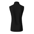thumbnail image 6 of BLVB Women Sleeveless Mock Turtleneck Tank Tops Slim Fit Stretchy Layer Tee Shirts Lightweight Pullover, 6 of 7