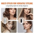 thumbnail image 4 of VEVOR Hair Dryer Styler, Ionic Hair Dryer Brush, 110,000RPM High-Speed Hot Air Styler with Brushless Motor, Oval & Paddle Brush, Blow Dryer Brush Styling Tool for Fast Drying Volumizing Straightening, 4 of 6