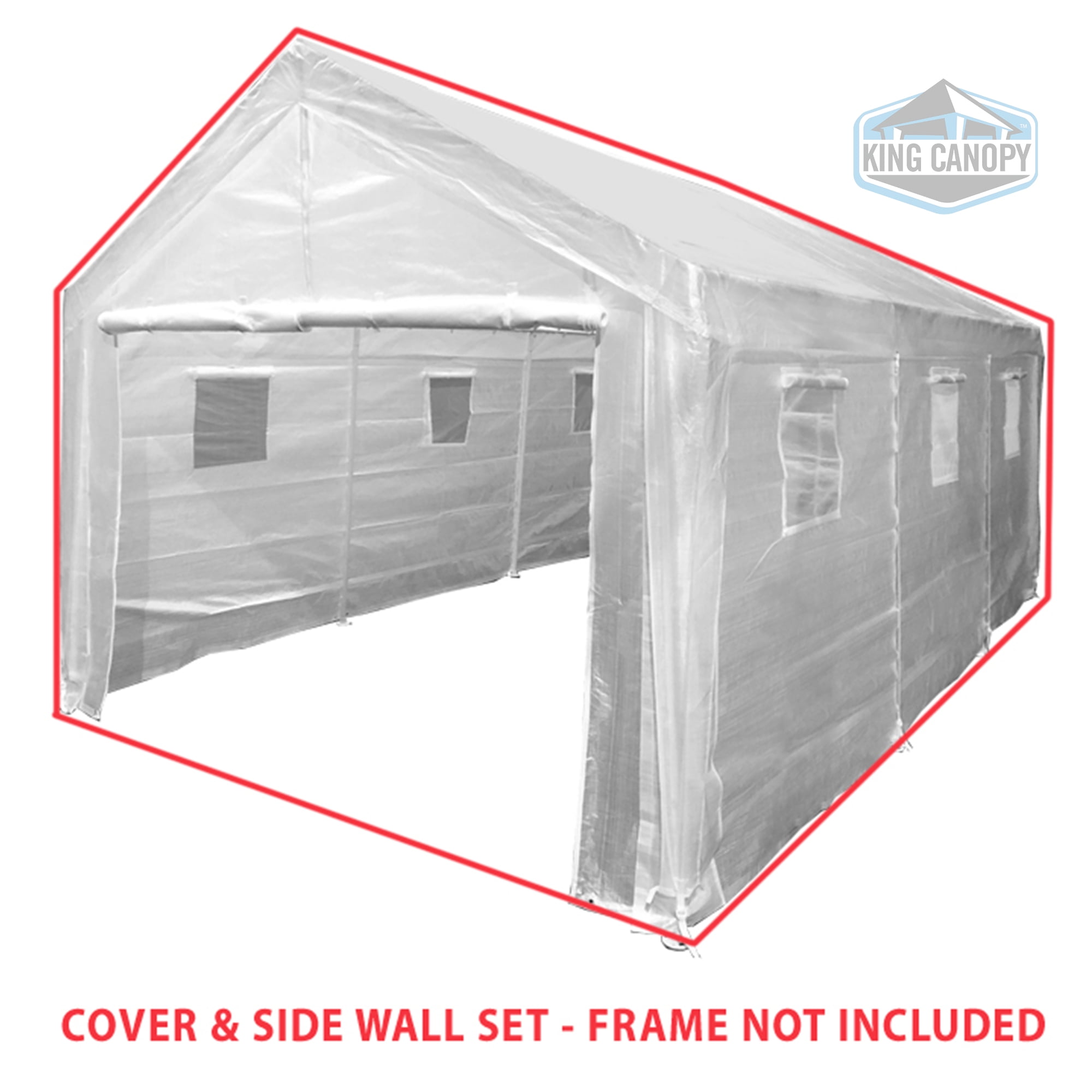 King Canopy 10 ft x 20 ft Greenhouse Opaque Cover