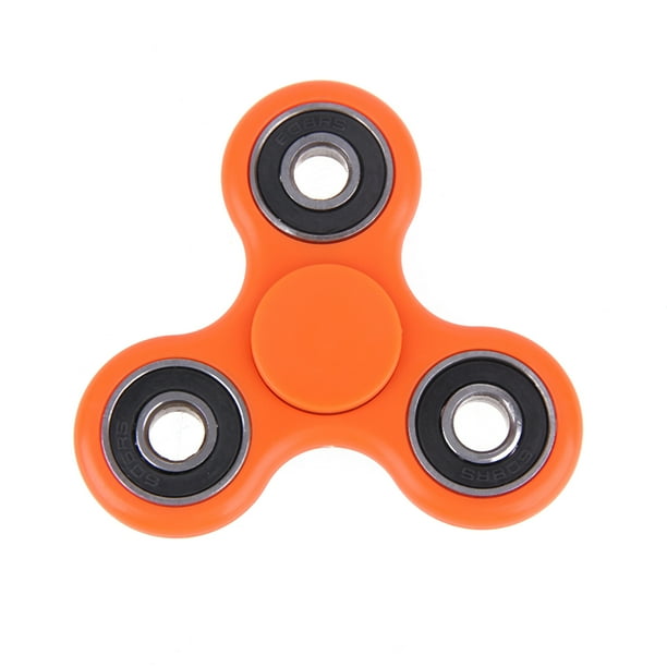Tri-Spinner Fidget Toy EDC Hand Spinner Ansiedad Alivio del estrés (naranja) Hugtrwg Para estrenar