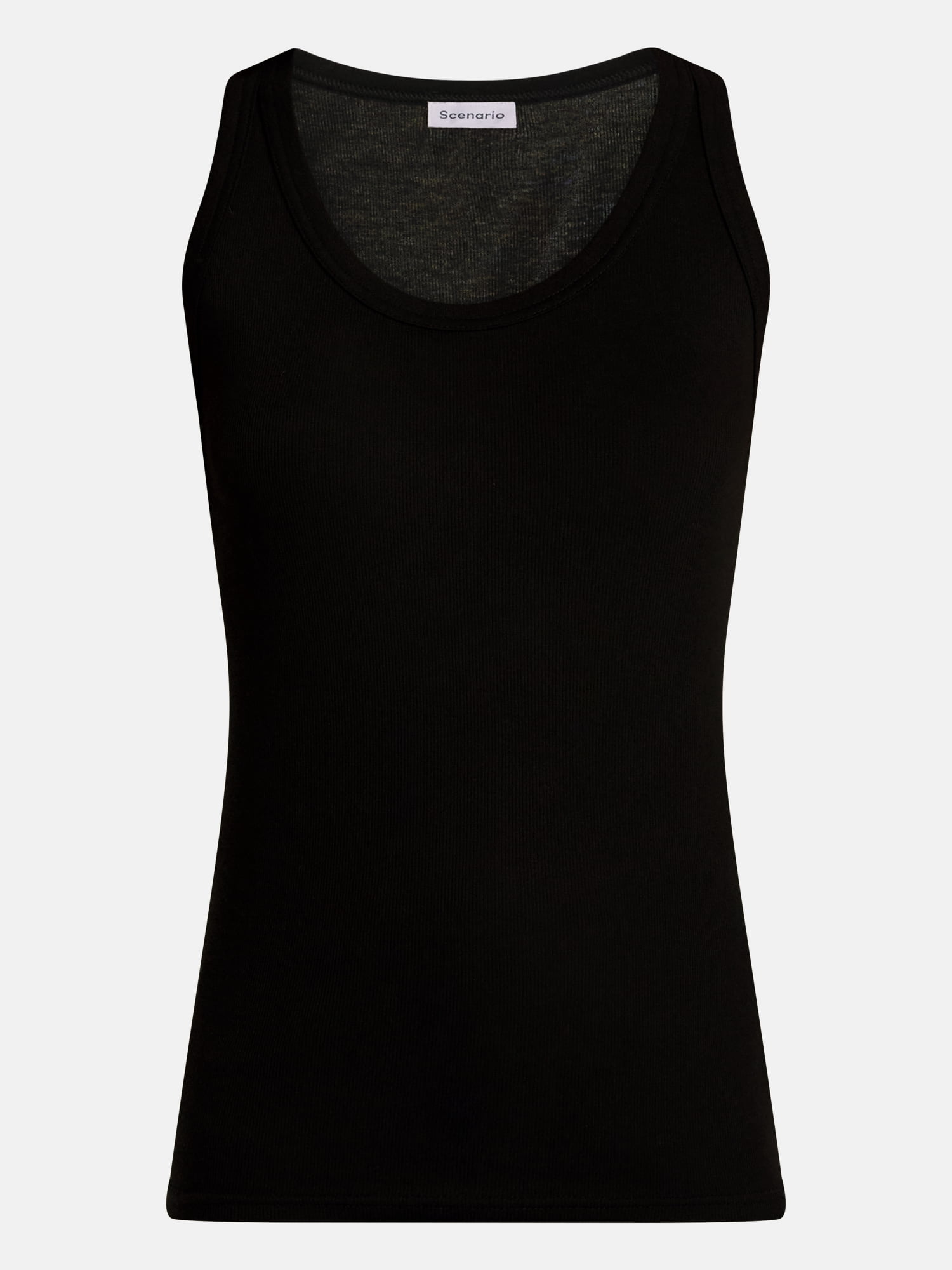 Scenario Women's Rib Tank Top, Sizes XS-XXXL