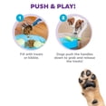 thumbnail image 3 of Outward Hound by Nina Ottosson Paw N' Play Dog Treat Puzzle, Level 2 Intermediate Enrichment Toy, Blue, Small, 3 of 3