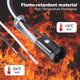 thumbnail image 5 of Portalámparas de base candelabro Uxcell, 10pcs portalámparas E12 sin llave listados por UL, 2.8", 5 of 6