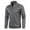 Dark Gray, variant on Sweaters for Men - Autumn Winter Solid Zipper Neck Long Sleeve Fashion Knit Sweater Jacket, Coat - Style Warmth, Sweatshirt - Like Comfort, Daily Outdoor Wear, Men's Clothing