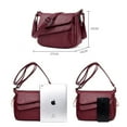 Women Largecapacity Crossbody Bags Lightweight Shouler Purses and