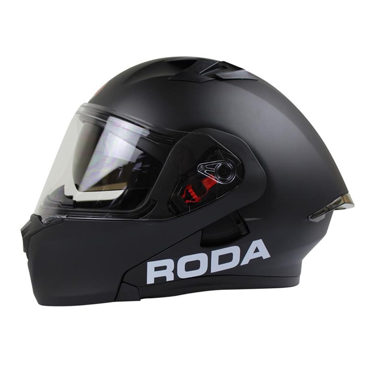 Casco roda abatible negro mate hotsell