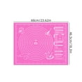 Extra Large Baking Mat With Measurements Non Stick EVA Baking Mat For