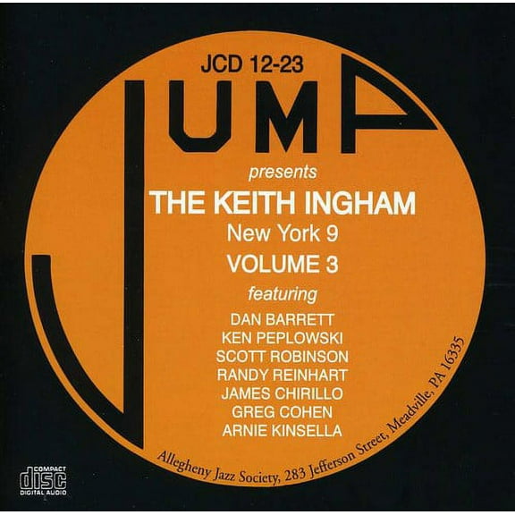 Keith Ingham & the New York 9 - Keith Ingham & the New York 9 3 - Music & Performance - CD