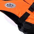 thumbnail image 3 of Chaleco De Conducción Flotador Inflable Chaleco salvavidas para adultos con silbato para natación, canotaje, boya deportiva, chaqueta (naranja L), 3 of 9