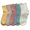 Assorted1, variant on Bamboo Stretch Kids Ankle Sock Breathable Lightweight for Preschool Thin Soft Baby Socks 5 Pairs (White, 9-12 Years)