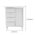 thumbnail image 2 of Phenofice Simulation Mini Furniture Set Bathroom Ornaments White 1Pack, 2 of 8