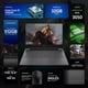 thumbnail image 2 of Laptop Gamer HP Victus GeForce RTX 3050 Intel Core i5 12450H RAM 32GB 512GB SSD 15.6 144Hz Windows 11 Home + Mouse DXT Gaming Teclado en Ingles azul, 2 of 5