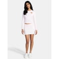 thumbnail image 2 of Madden NYC Women's Foldover Mini Skort, Sizes XXS-XXL, 2 of 5
