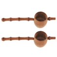 thumbnail image 1 of 2x De Té De Bambú De Té Agujero De Perforación Hoja De Té Suelta Baoblaze Colador de malla de cuchara de hoja, 1 of 8