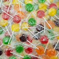 thumbnail image 2 of SWEETSOME Lollipops Assorted Fruit Flavor Suckersâ€“ 5 Fruity Flavors â€“ Hard Candy â€“ Individually Wrapped - Bulk Candy Pack (4 Pound), 2 of 3