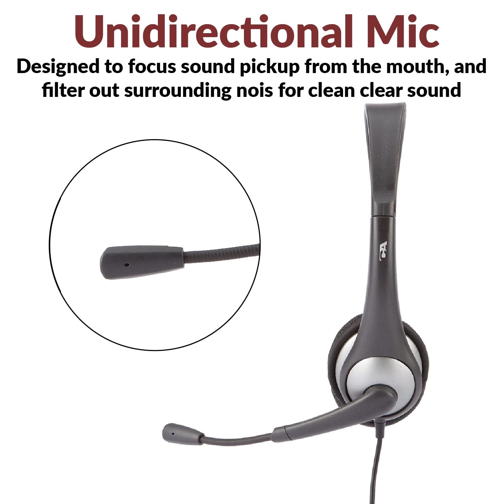 未開封 ギャラクタス 14インチ 電飾 音声付 Cyber Acoustics AC-204 Universal PC Headset with Noise-Cancelling