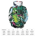 thumbnail image 2 of Rick And Morty Unisex Adult Hoodie Casual Hooded Sweatshirt Pullover Novelty 3D Printed Sweater Jacket S, 2 of 8