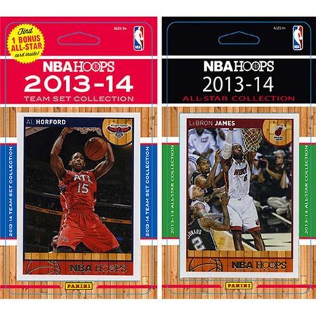 NBA Atlanta Hawks Licensed 2013-14 Hoops Team Set Plus 2013-24 Hoops All-Star Set