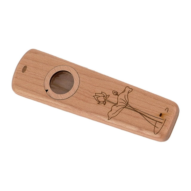 Wood Kazoo Handmade Classic Timbre, Lightweight And Portable Musical Instrument For Choirs And Accompaniment Bands