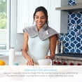 thumbnail image 6 of Pure Enrichment PureRelief Cordless Neck and Shoulder Heating Pad - 4 Heat Settings, 2-Hour Portable Use, 3 lbs of Weighted Pressure, Magnetic Closures, Soft Micromink, & Universal Fit Wide Collar, 6 of 9