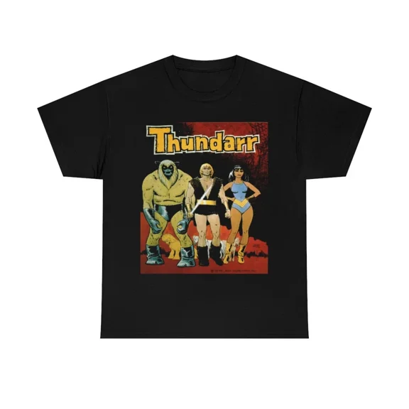 VINTAGE Thundarr the Barbarian Shirt , 80s Retro Vintage Cartoon T-shirt All Sizes