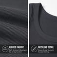 thumbnail image 6 of Women's Ribbed Tank Top, Viscose Sleeveless Round Neck Fitted Cami Shirts for Casual Daily Layering, 6 of 7
