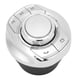 thumbnail image 2 of Botón de control del volante, botón de control del volante en forma de copa con 8 funciones universales definidas inalámbricas para automóvil, 2 of 14