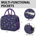 thumbnail image 6 of Lunch Bag Lunch Box for Women Reusable Insulated Lunch Bags,Water-Resistant Gothic Cooler Lunch Tote Bag, Large Capacity for Work Travel Picnic, 6 of 6