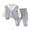 AB484 Grey, variant on Tisuna Kids Fall Outfit Set For Boys Breathable Graphic Print Long Sleeve Collar Shirt And Pants 2 Pieces Clothes Set For Children Streetwear Size 18-24 Months