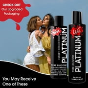 Wet Platinum Silicone-Based Lube, Ultra Long Lasting Premium Personal Lubricant, 9 fl oz
