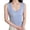 Light Blue, variant on Women's Mesh Patchwork Floral Print Sleeveless Camisole V Neck Flowy Lightweight Dressy Party Vacation Summer Tops 2026