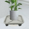 thumbnail image 4 of Cart Plant Square Flower Pot Mover Dolly for Moving Potted Water Tray Outdoor It Can, 4 of 6
