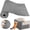 Gray, variant on SUSWIM Anti Cat Scratch Furniture Protector-12 Pack Single Side Couch Protector for Cats, Self-Adhesive Cat Tape for Furniture, Clear Cat Scratch Deterrent for Furniture Door Walls (12P+80 Pins)