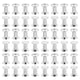 thumbnail image 1 of Tornillos Chicago M5x10mm, 50 Juegos de Tornillos Chicago de Latón con Cabeza Phillips para Encuadernación de Póster de Cuero, Plateado, 1 of 7