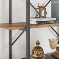 thumbnail image 6 of Litake 5 Tier Bookshelf, 67.9” Tall Bookcase with 5 Open Book Shelves, Vintage Bookshelves and Bookcases, Large Display Shelves for Home Office, Study Room, Living Room-Brown, 6 of 7