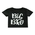 thumbnail image 1 of AMERTEER T-shirt en Coton Décontracté pour Garçons Été Manches Courtes Col Rond Imprimé Lettre Hauts Décontractés, 1 of 6