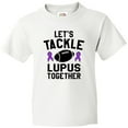 thumbnail image 3 of Inktastic Lets Tackle Lupus Together Youth T-Shirt, 3 of 5