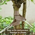 thumbnail image 5 of BlinkLLX 16 Pieces Tree Tie for Staking 16 in Tree Stake Kits Support Straps or Newly Planted Saplings and Hurricane Protection with Grommet Heavy Duty Ties(Trunk Color), 5 of 7