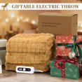 thumbnail image 4 of CURECURE Heated Blanket Full Size 72"x84", Soft Warm Faux Rabbit Fur Electric Blanket with 6 Heating Levels, 10 Hours Auto-Shutdown, Fast Heating, Ho, 4 of 9